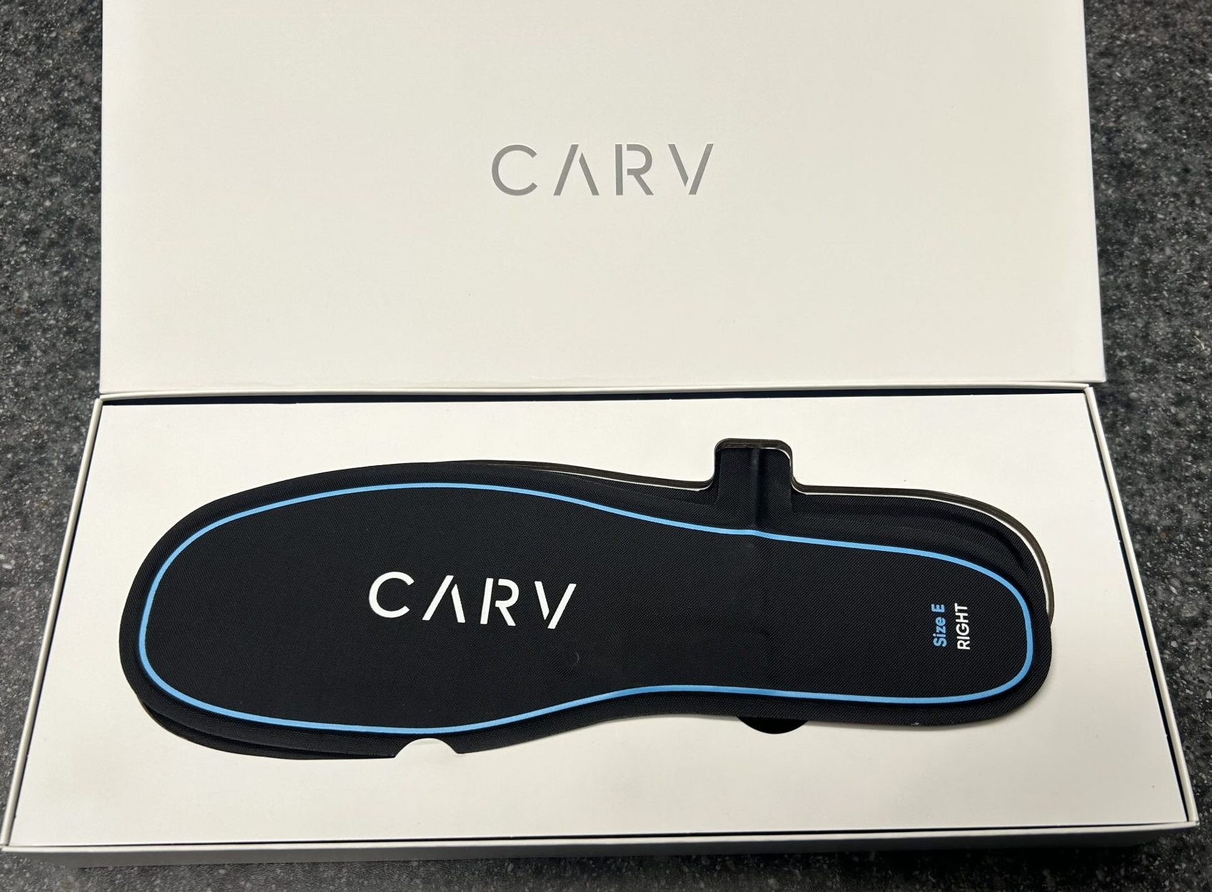 Carv Footbed Packaging