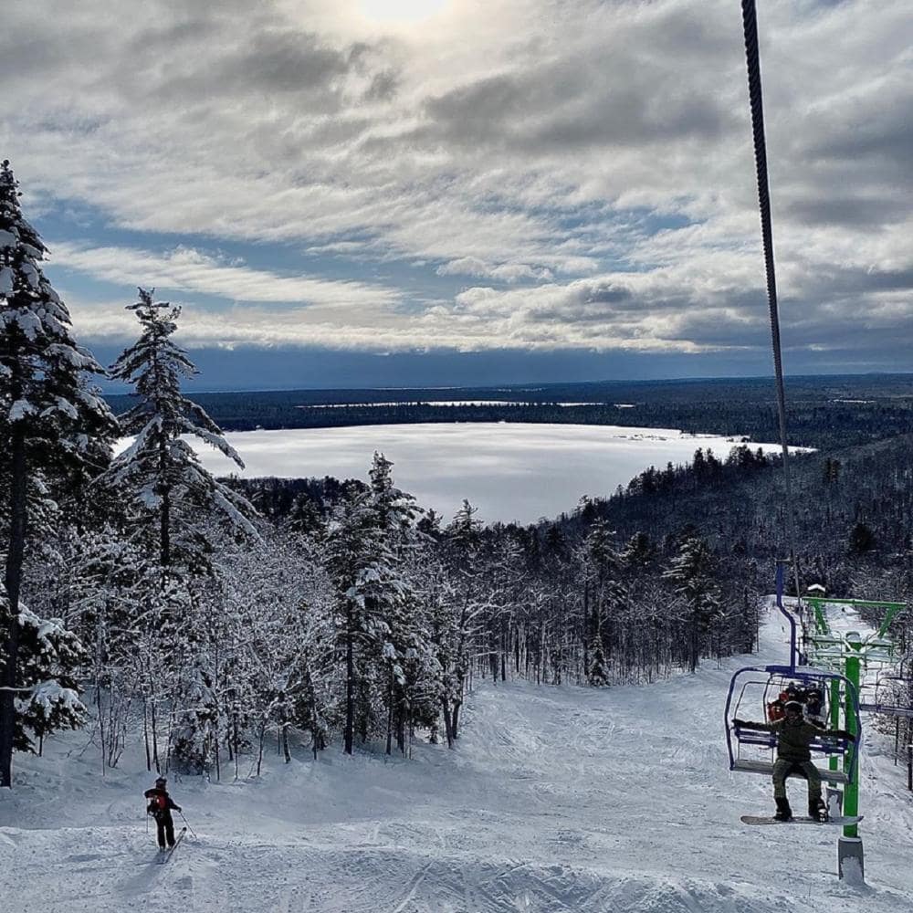 Mt Bohemia, open air, less crowds