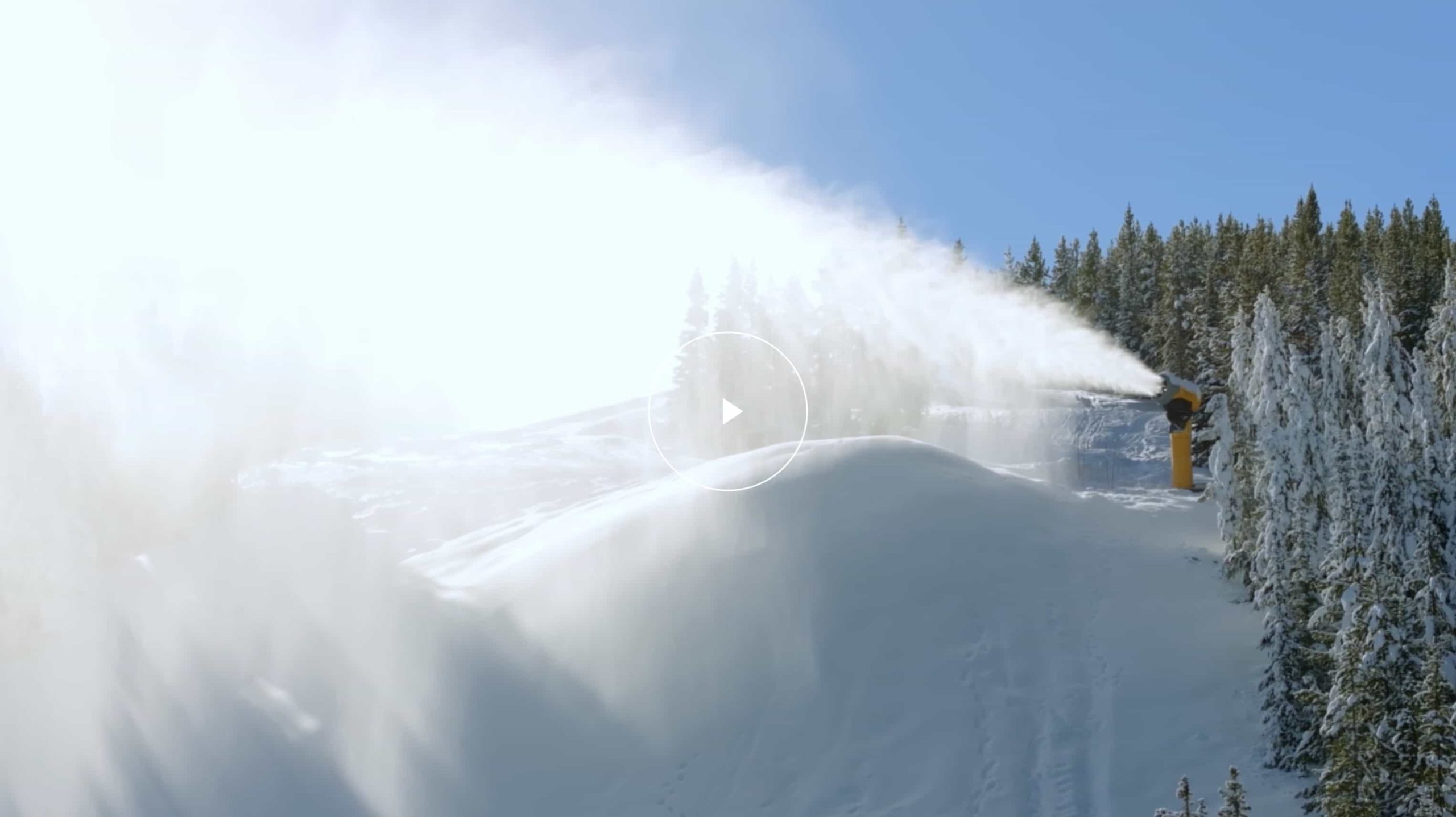 Yellowstone club snowmaking