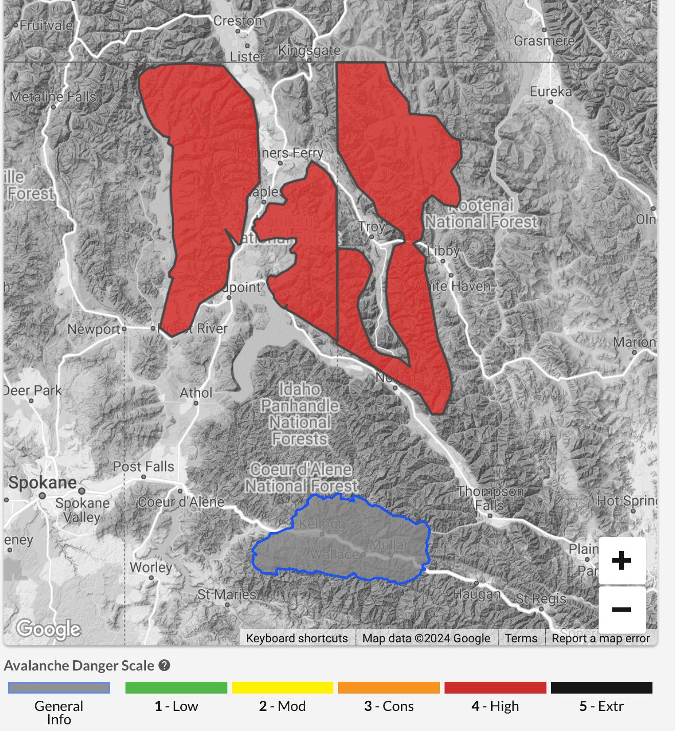 avalanche idaho