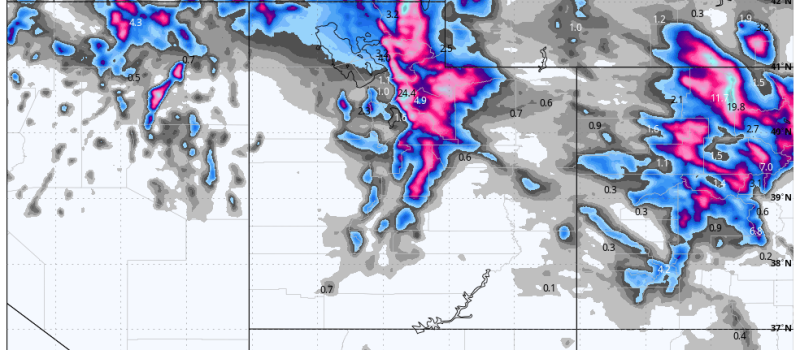 Snow forecast Utah new