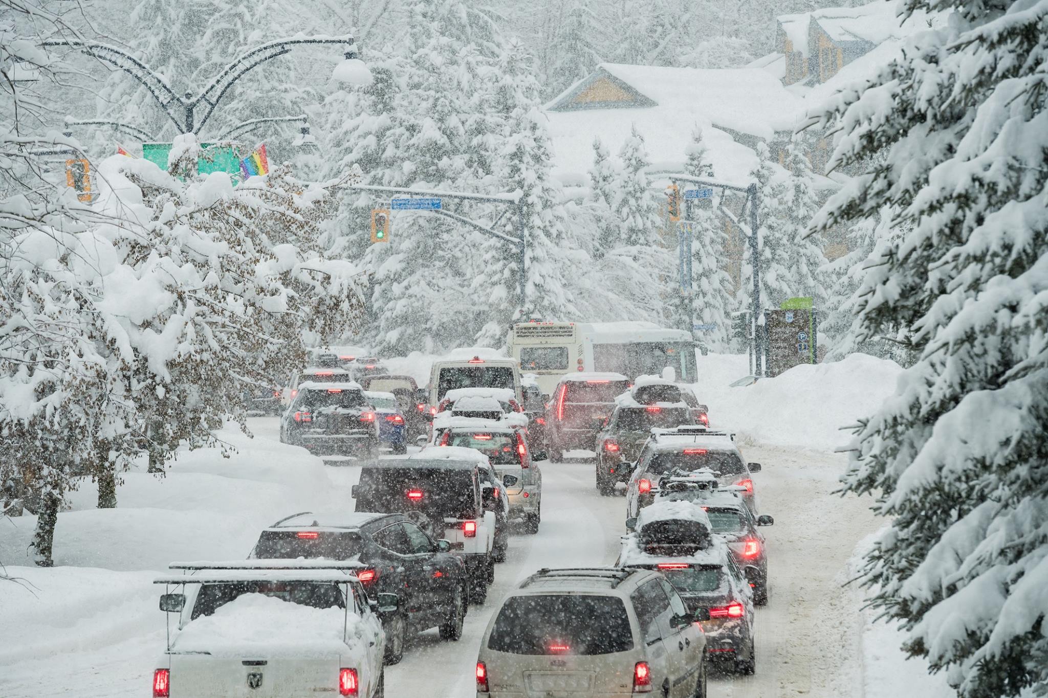 traffic jam canada