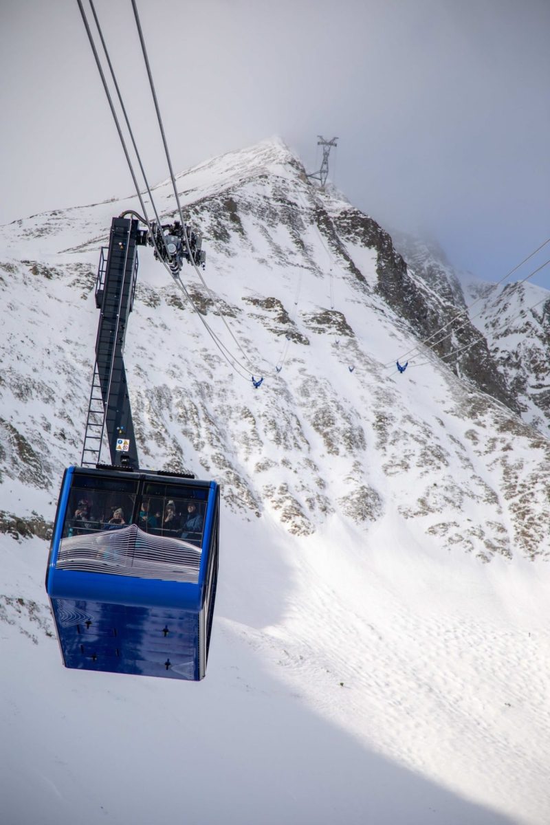 Lone Peak Tram at Big Sky Resort in Montana