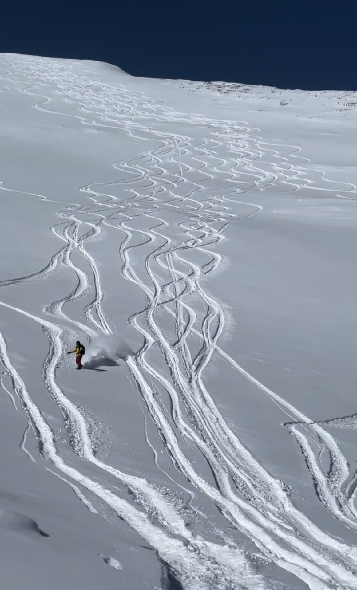Incredible turns off the upper bowl of Quandary Peak. Photo Credit: SnowBrains