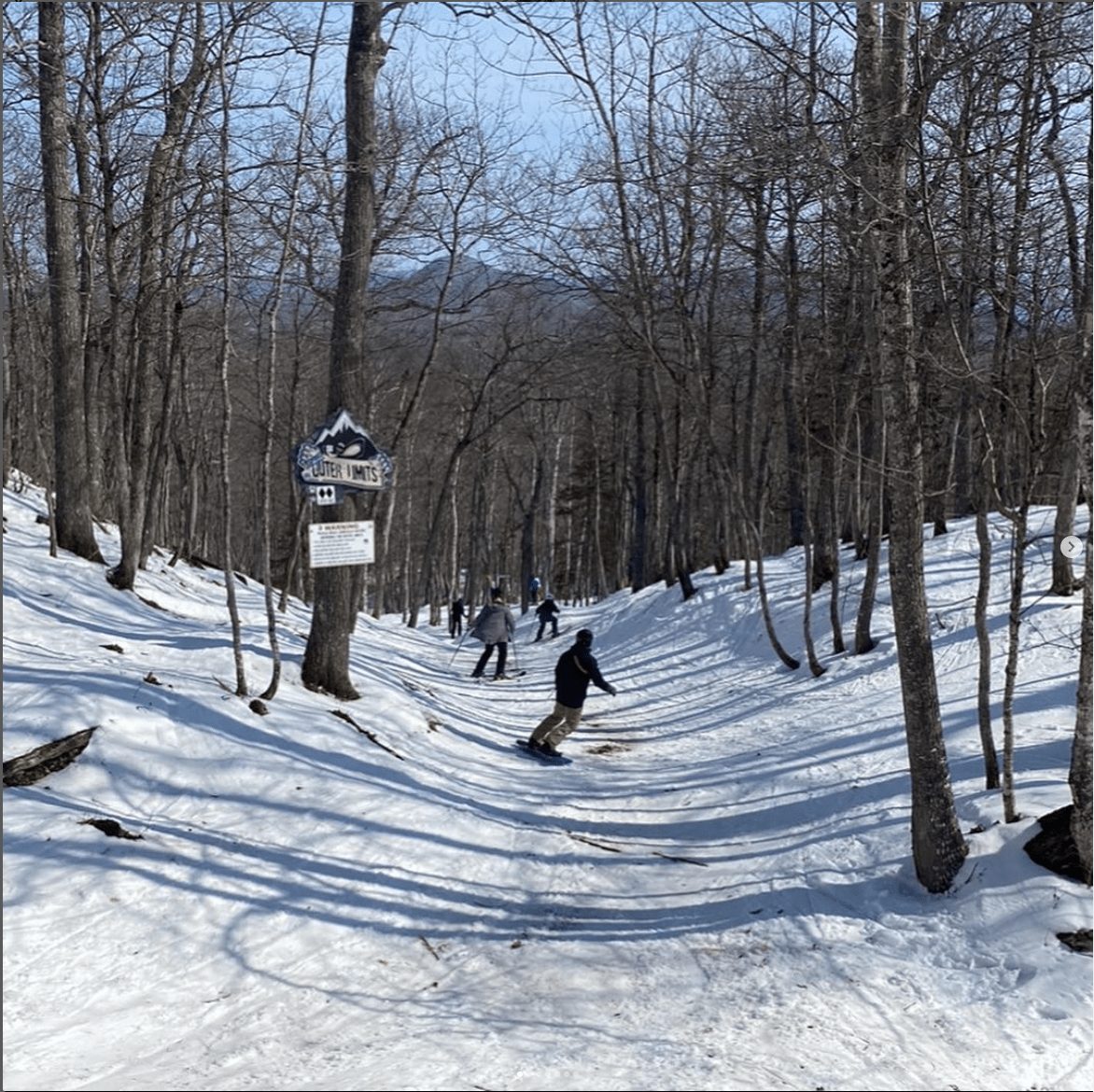 Riding down Outer Limits