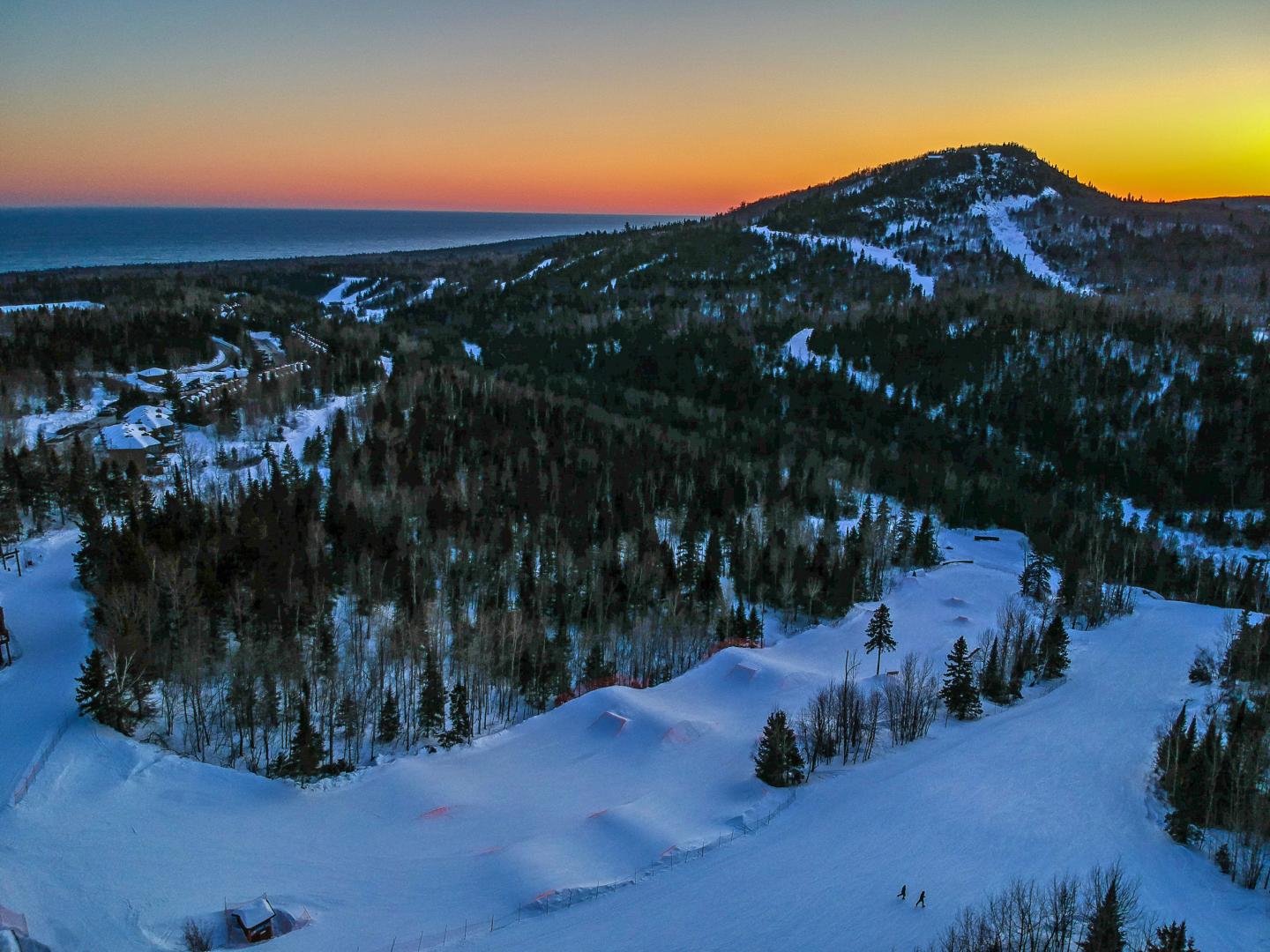 Looking out towards Lake Superior. Photo Credit: 