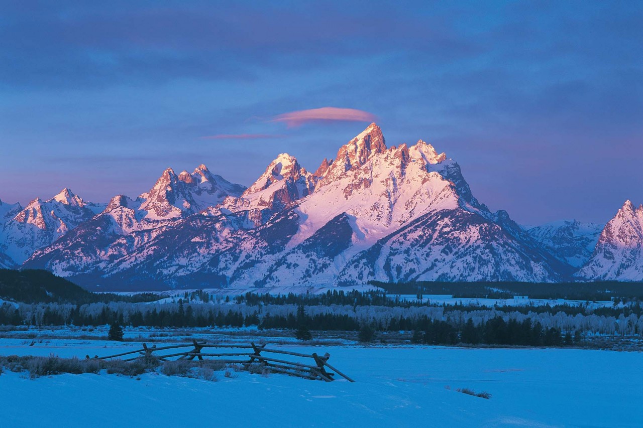 Eyeing up the Tetons. Photo Credit: 