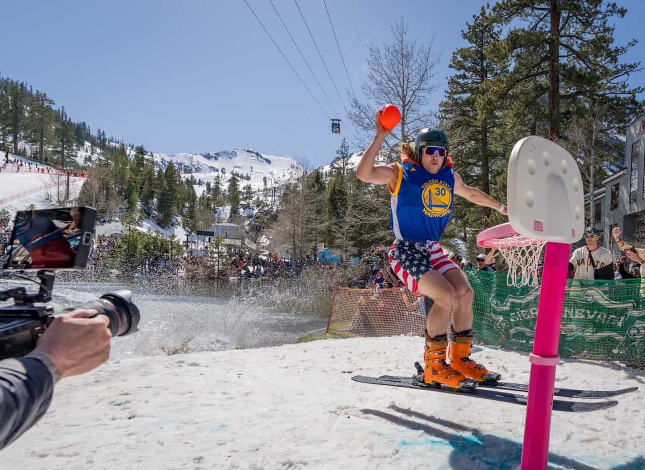 Cushing Crossing at Palisades Tahoe claims the Spring Skiing Capital.