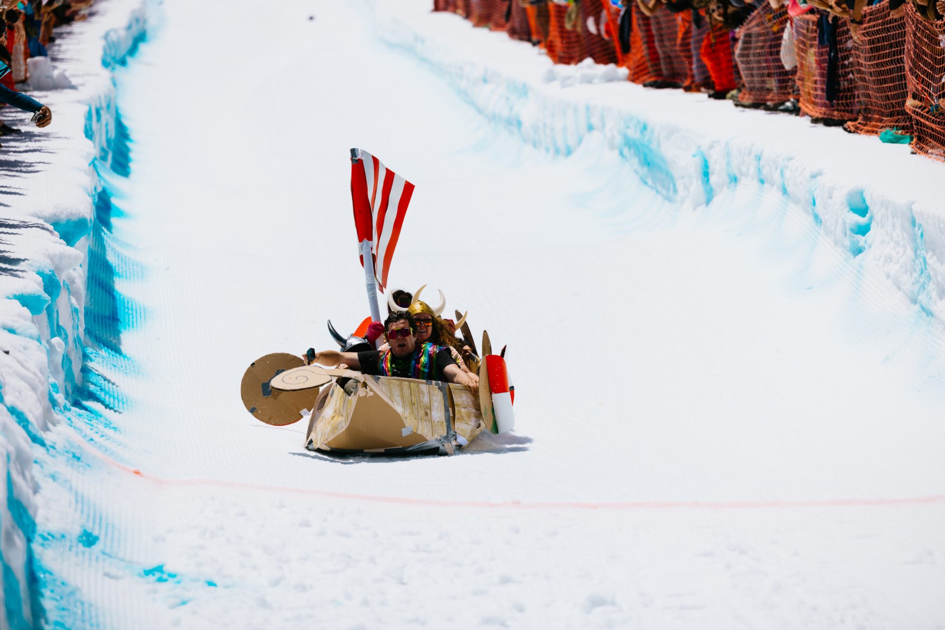 Spring Skiing Traditions