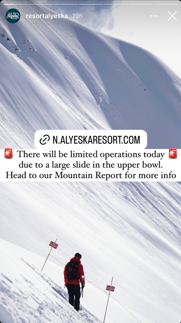 Alyeska avalanche