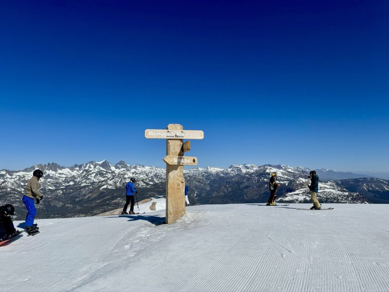 Mammoth mountain closing 