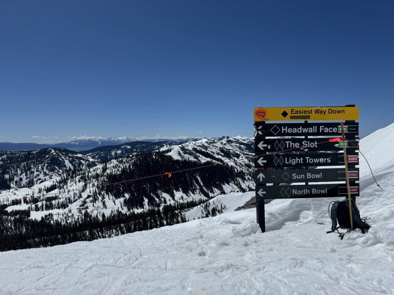 Tahoe Spring Skiing