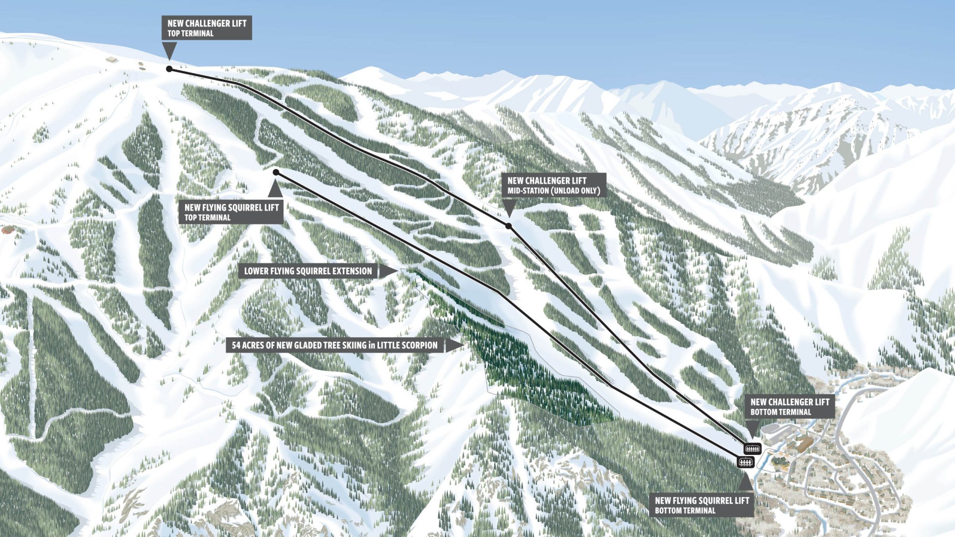 Sun Valley installed two new lifts in 2023. Photo Credit: Sun Valley.