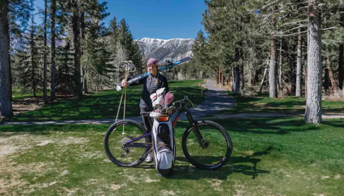 bike ski and golf in the same day at mammoth