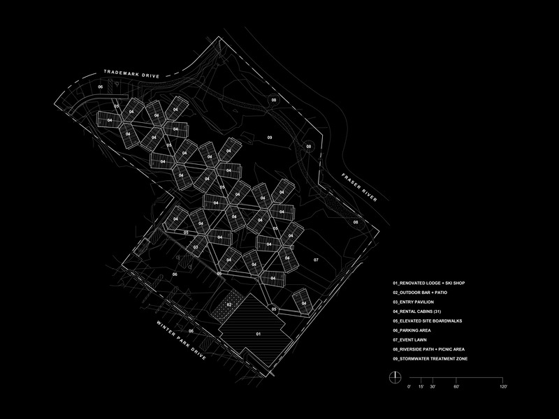 Layout of the property. Photo Credit: A-Frame Club