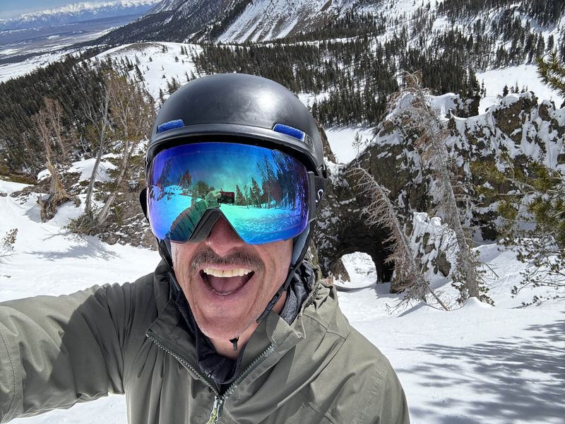 Justin Barham at Mammoth Hole in the Wall