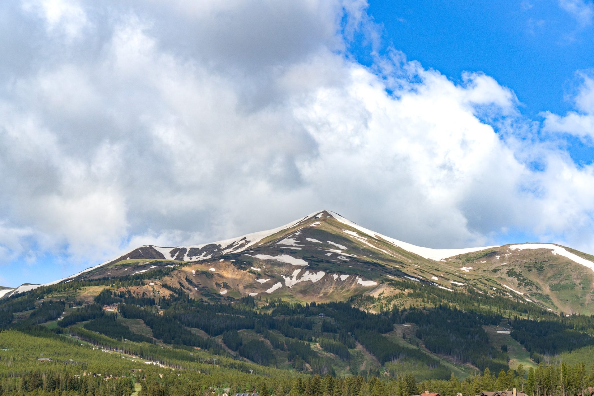 ski resort without snow