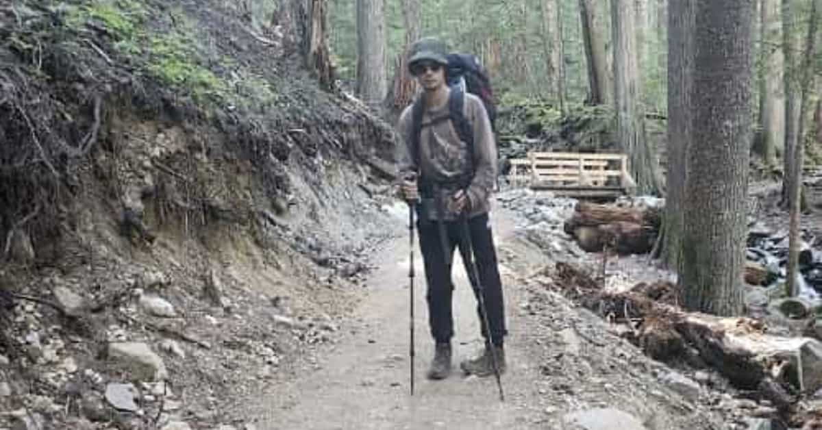 Sam Benastick was found after surviving 50 days in the British Columbia wilderness