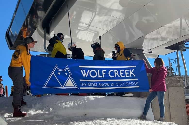 Opening day at Wolf Creek, CO. Credit: Wolf Creek