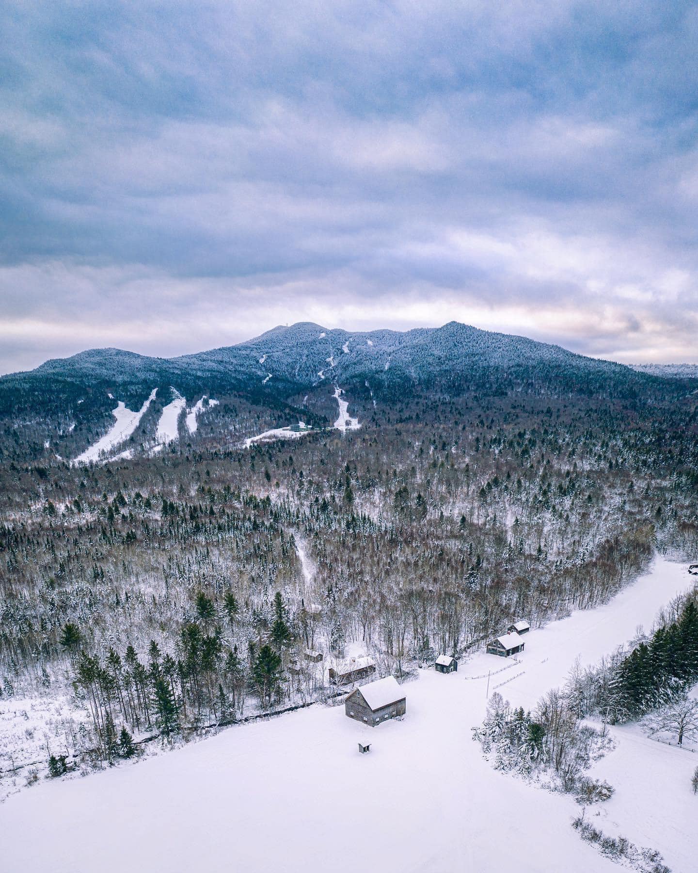 Big Squaw Mountain areal photo