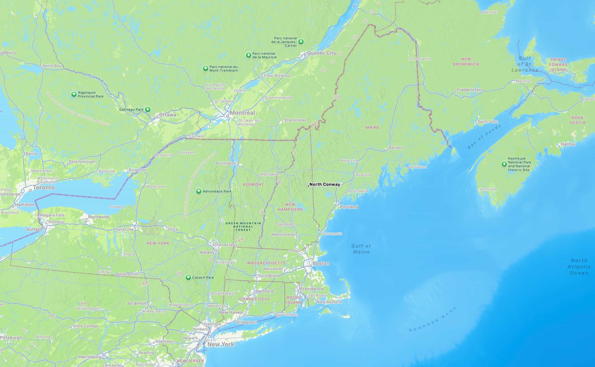 North Conway, New Hampshire.