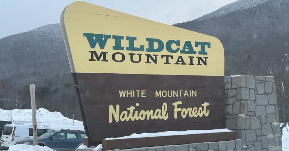 The entrance sign at Wildcat Mountain. | Credit: Author