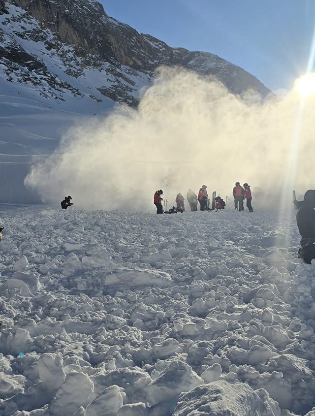 Avalanche val d’isere