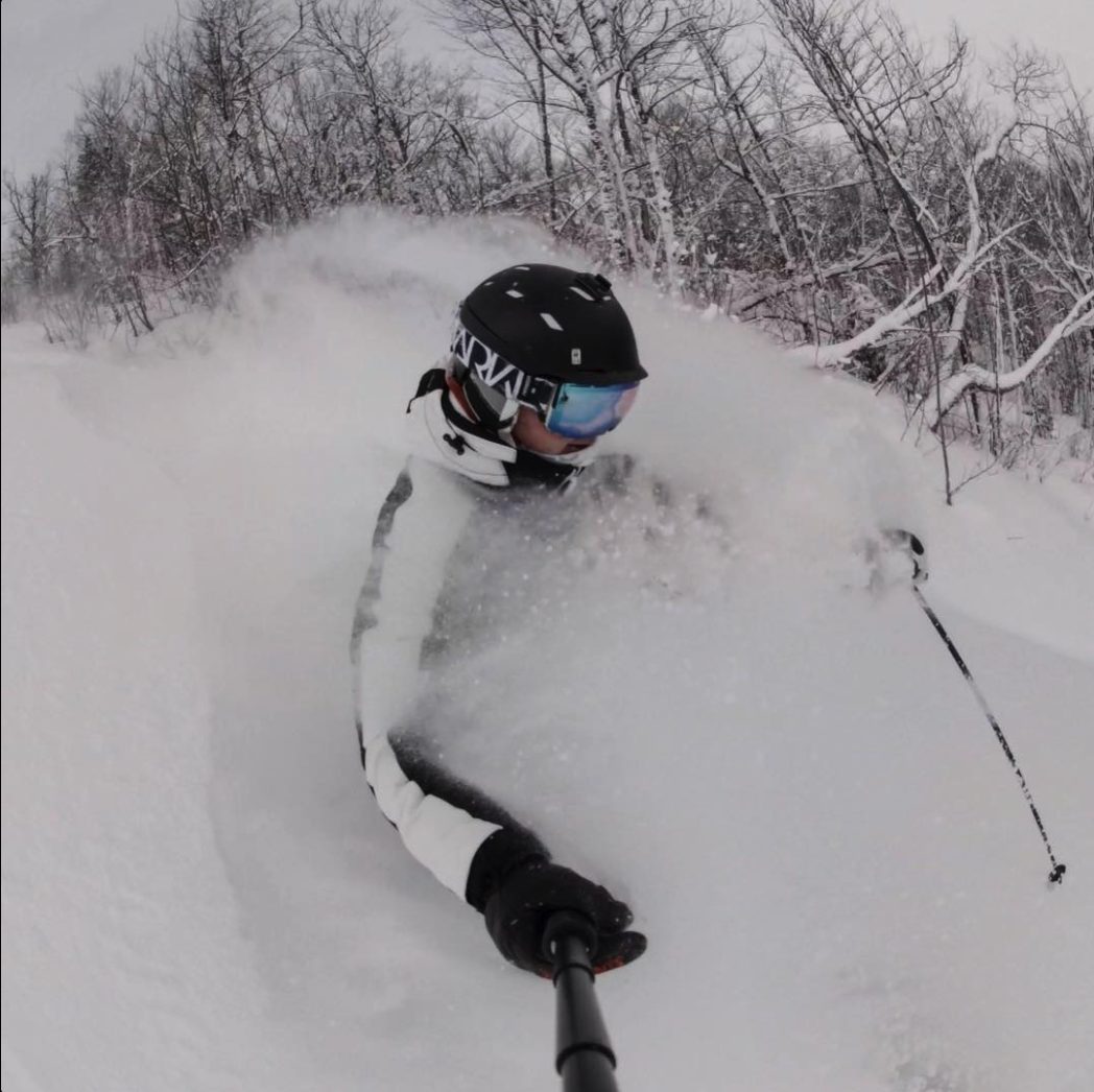 Liam Abbott Powder Skiing