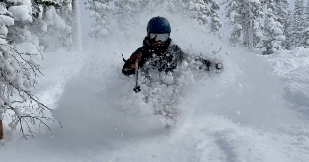 deep snow at winter park colorado