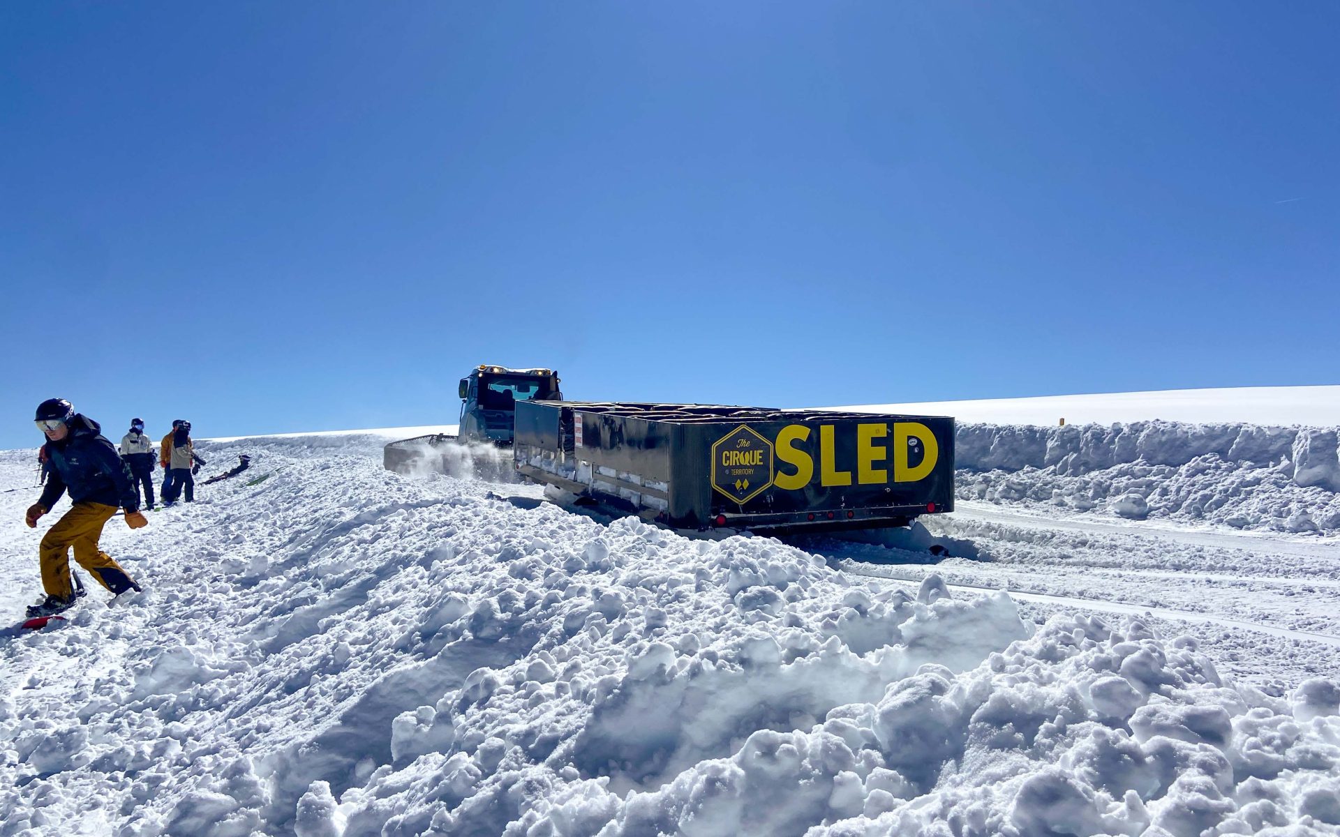 Winter Park Cirque Sled