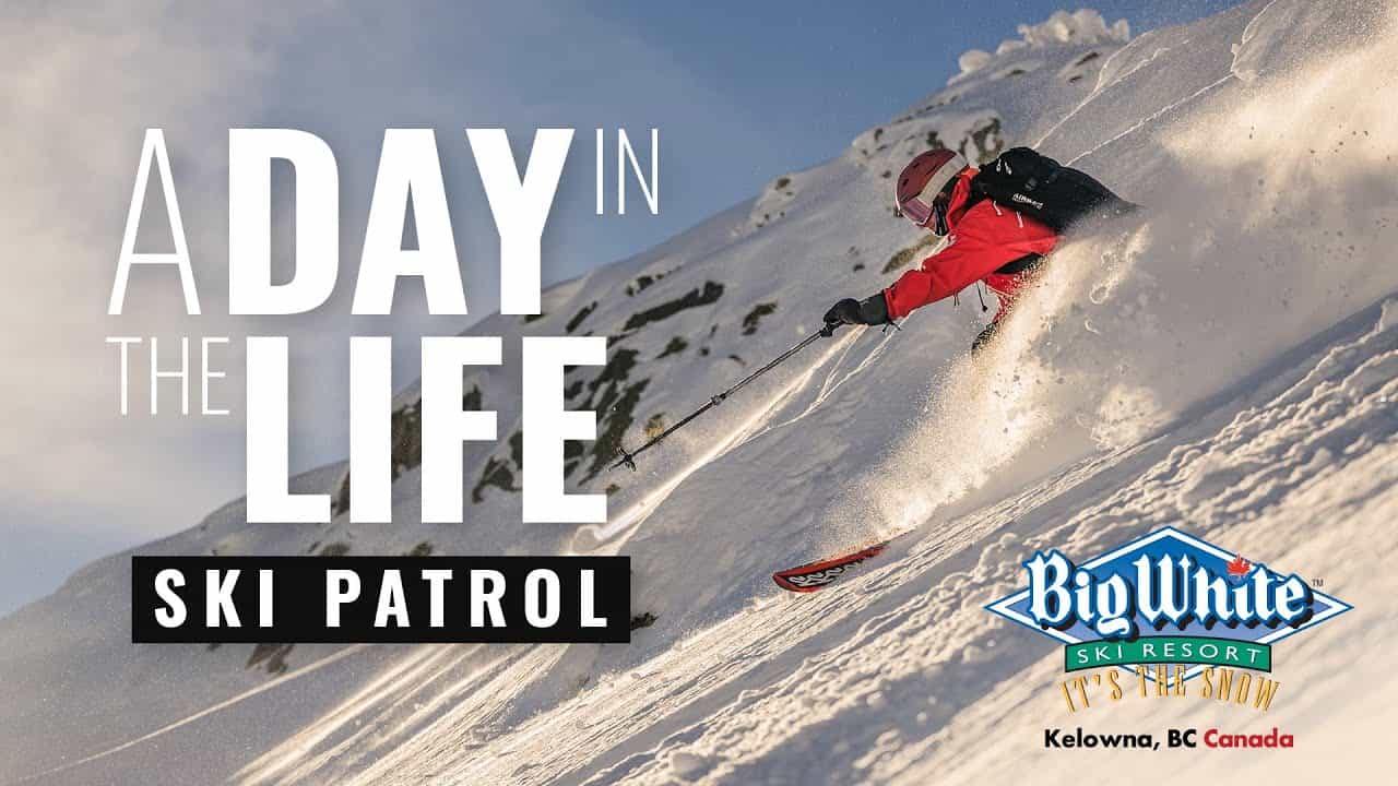 A day in the life of ski patrol at Big White Ski Area, BC