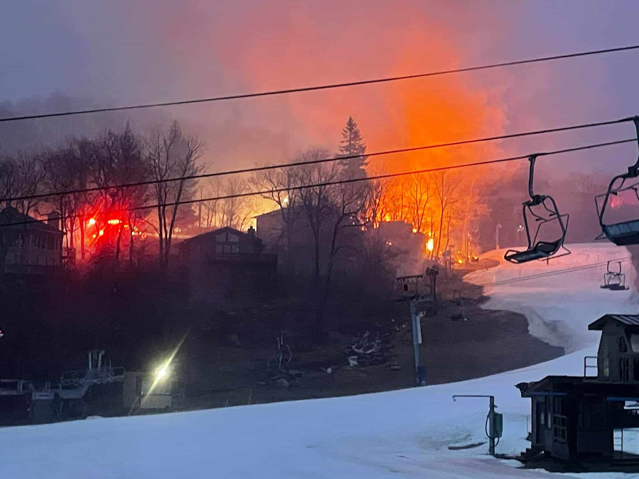 beech mountain fire