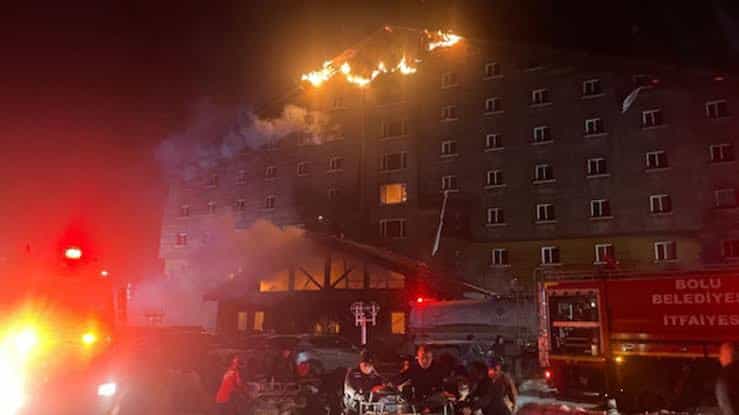 turkey hotel fire