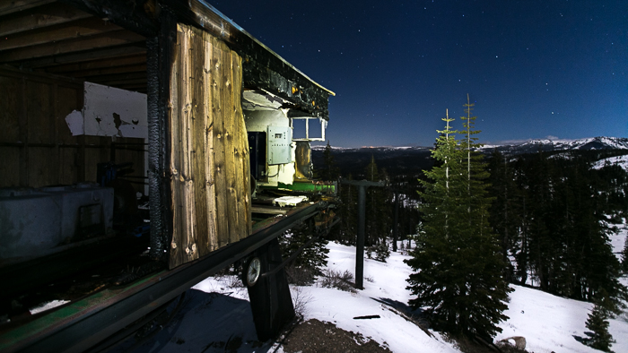 The remains of Iron Mountain's Timber lift. Photo Credit: Raise The Stakes Project