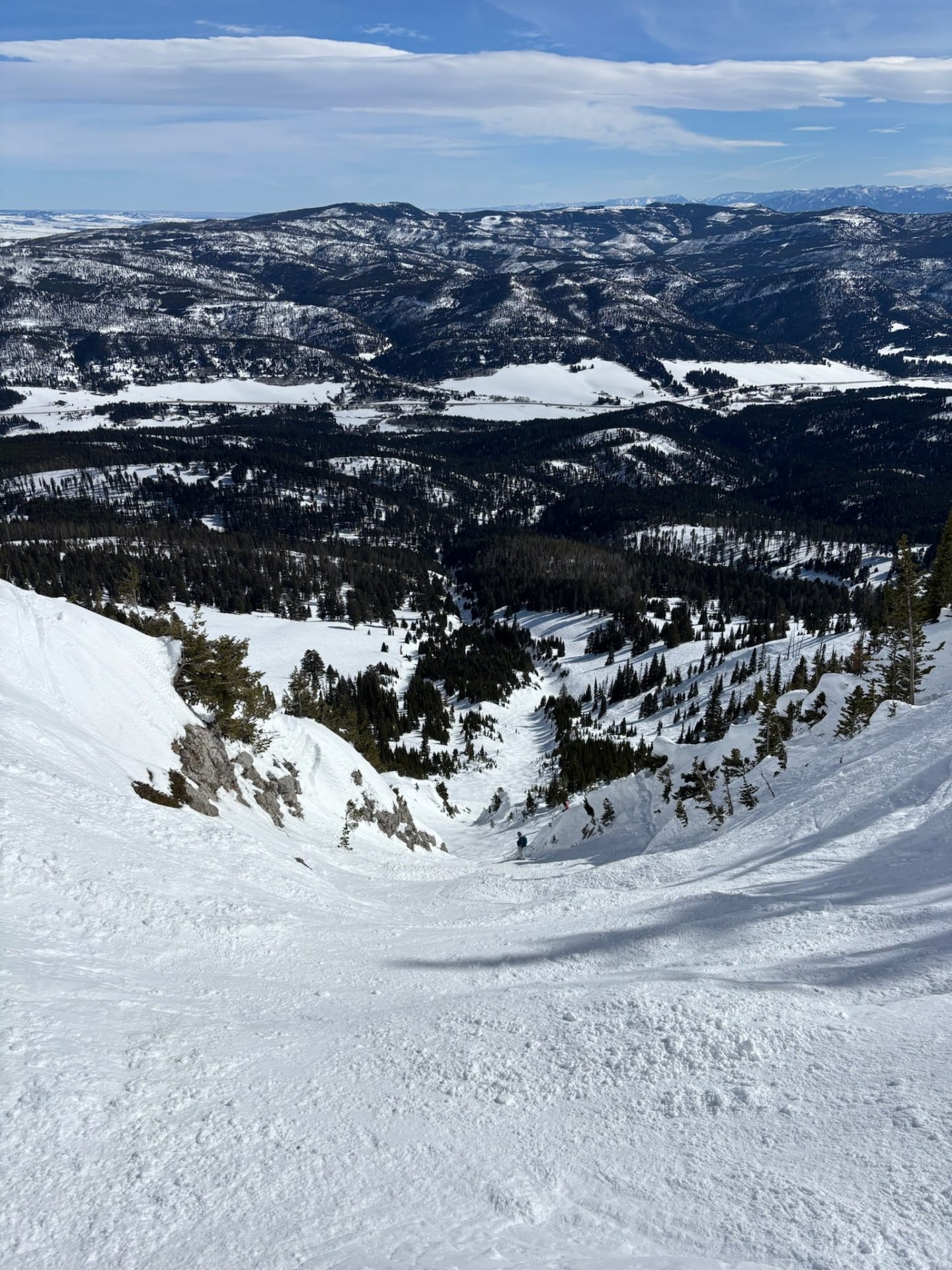 bridger ridge terrain steep