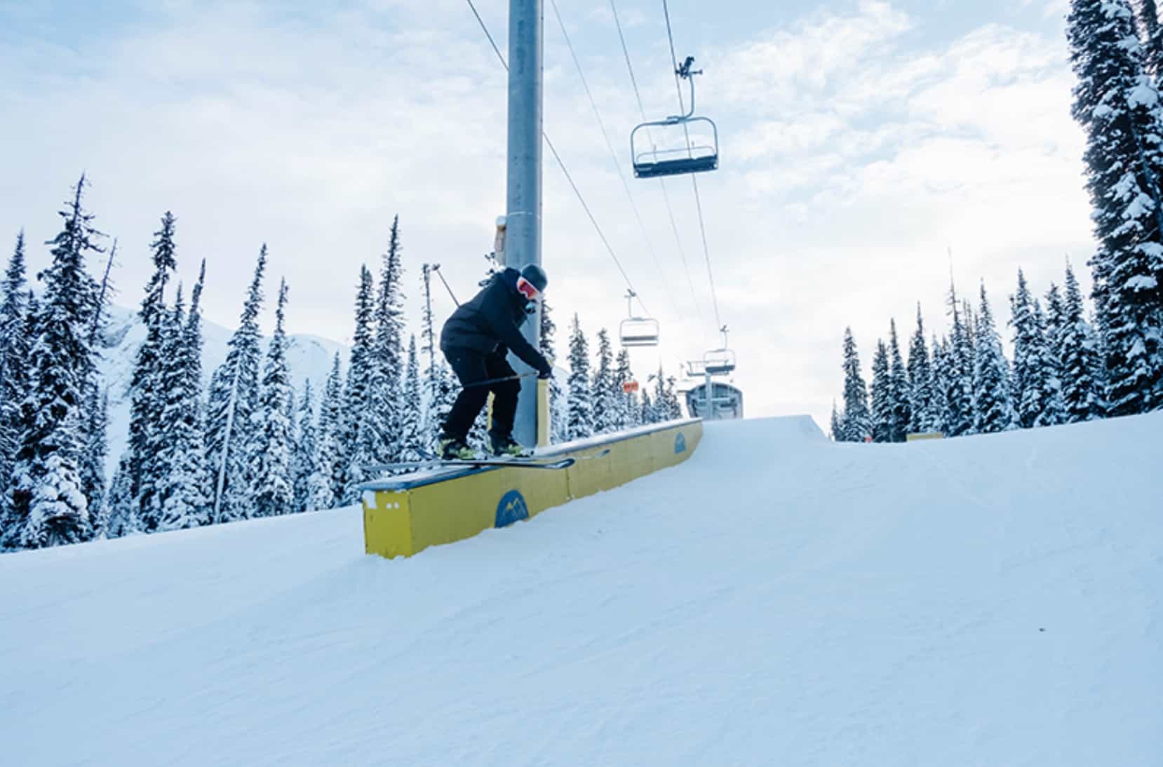 Kid's Play terrain park. | Photo: Sunshine Village