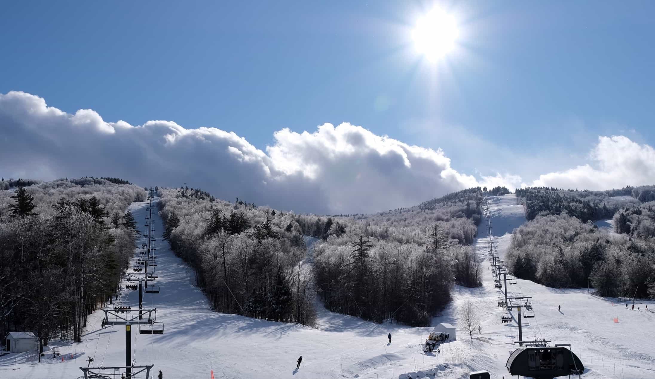 Ragged mountain Resort, NH, is for sale. | Photo: CBRE