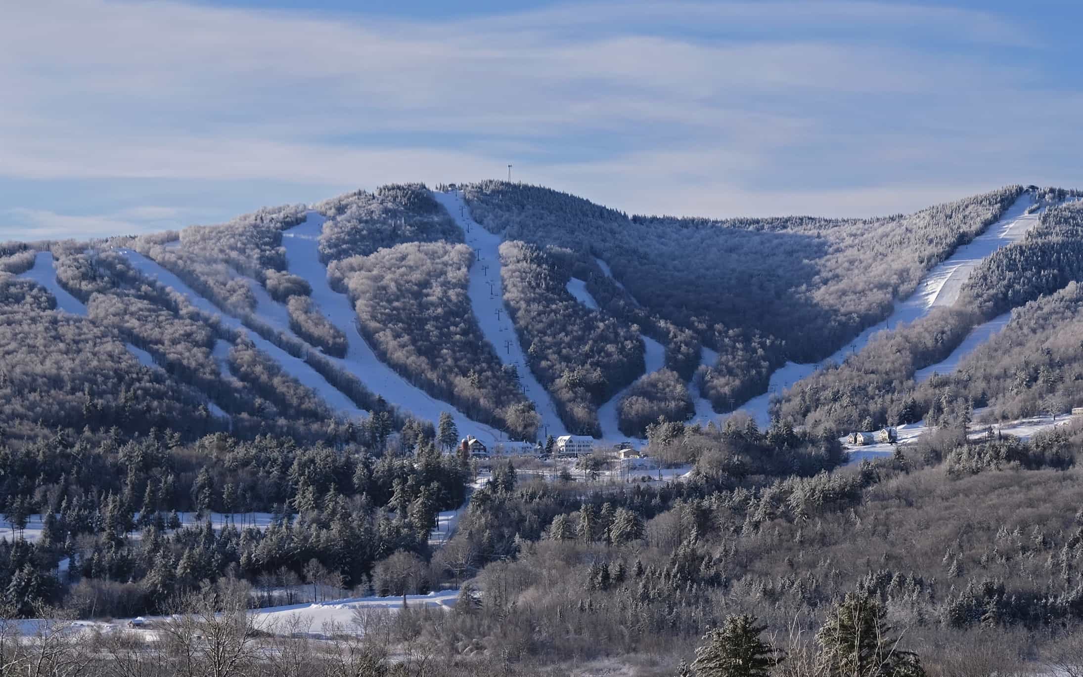 Ragged mountain Resort, NH, is for sale. | Photo: CBRE