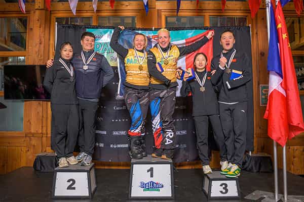 China dominates the podium. | Photo: Big White