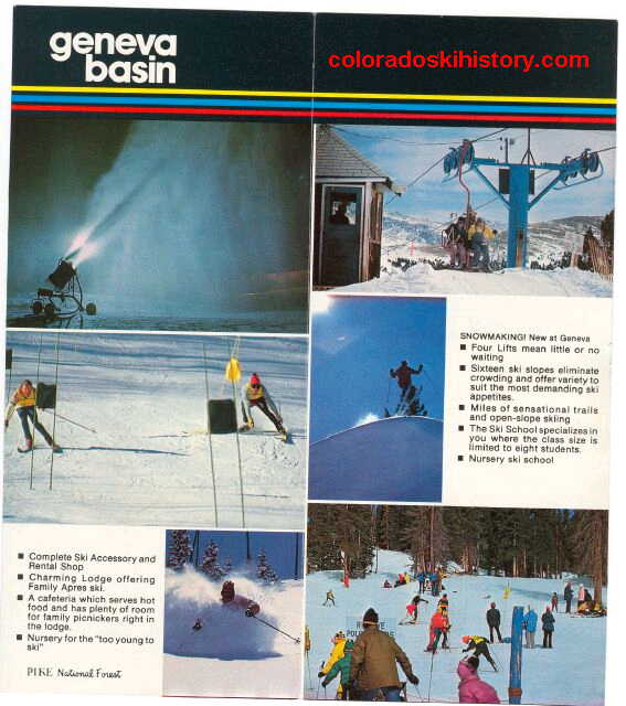 A Great Basin Ski Area flyer. Photo Credit: Colorado Ski History