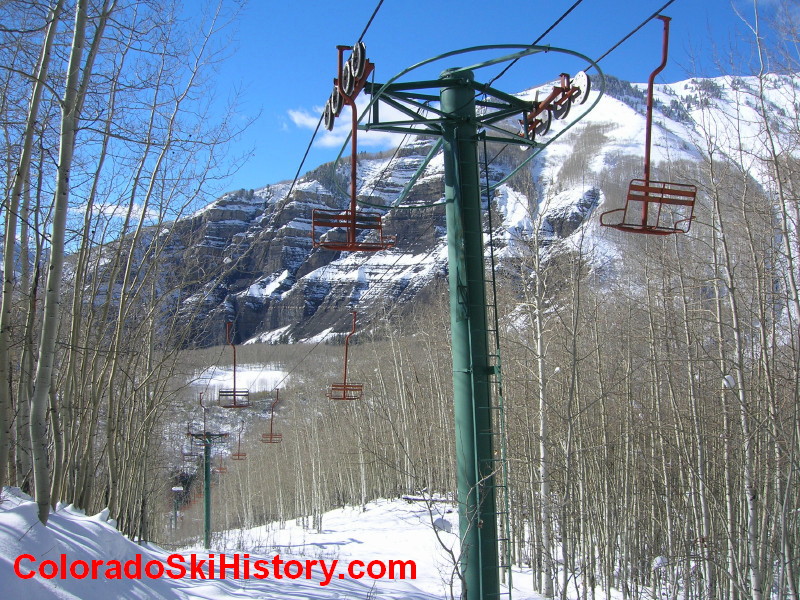 A shot of the long lost Marble Ski Area near Aspen. Photo Credit: Colorado Ski History