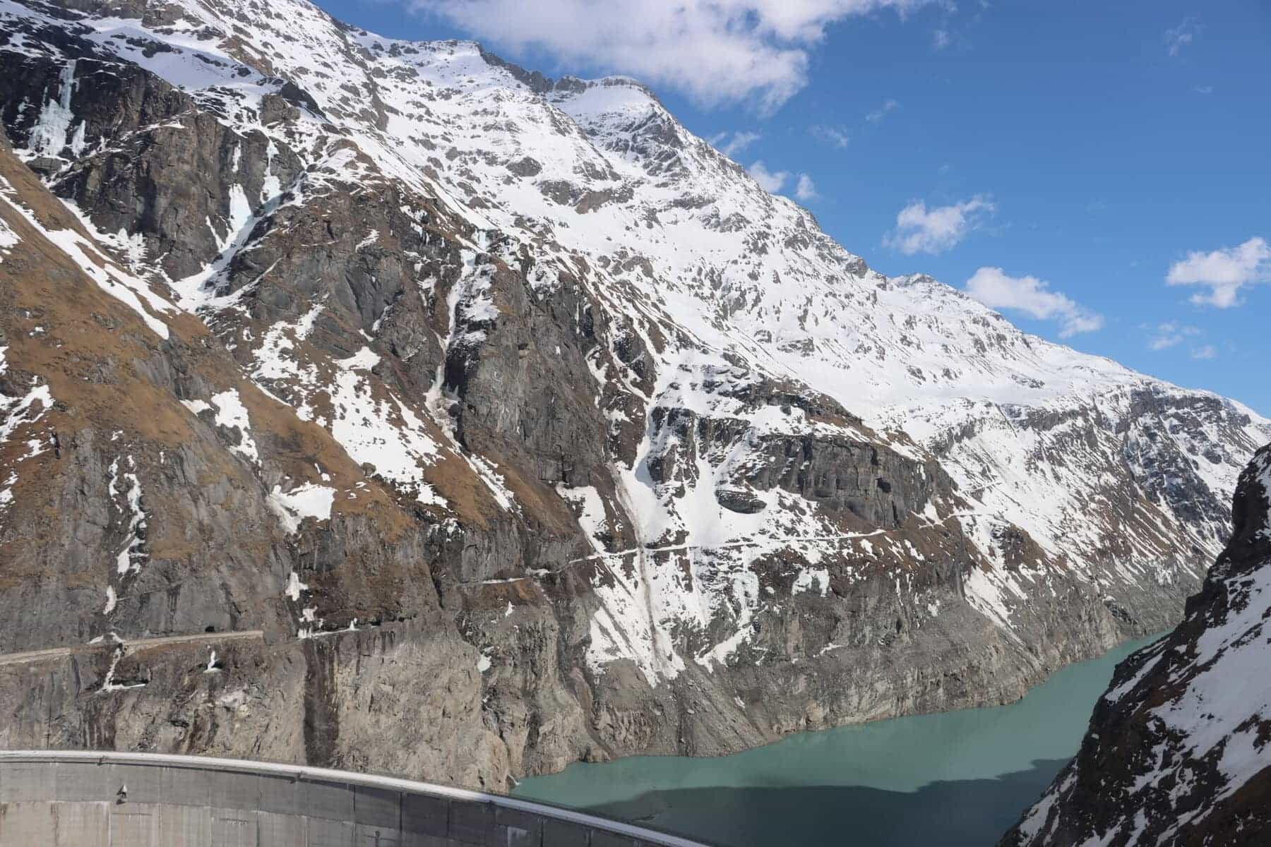 Mauvoisin on April 5, 2025. | photo: Valais Police