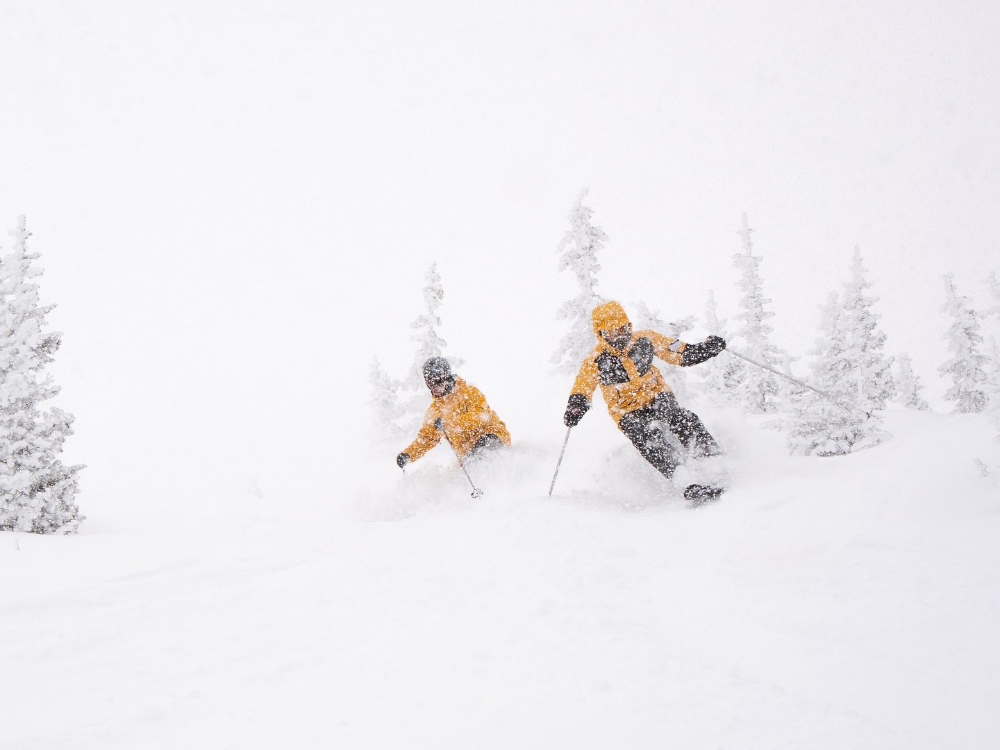Powder Days are the best days! It just keeps on dumping Brian Head. | Photo: Brian Head Facebook