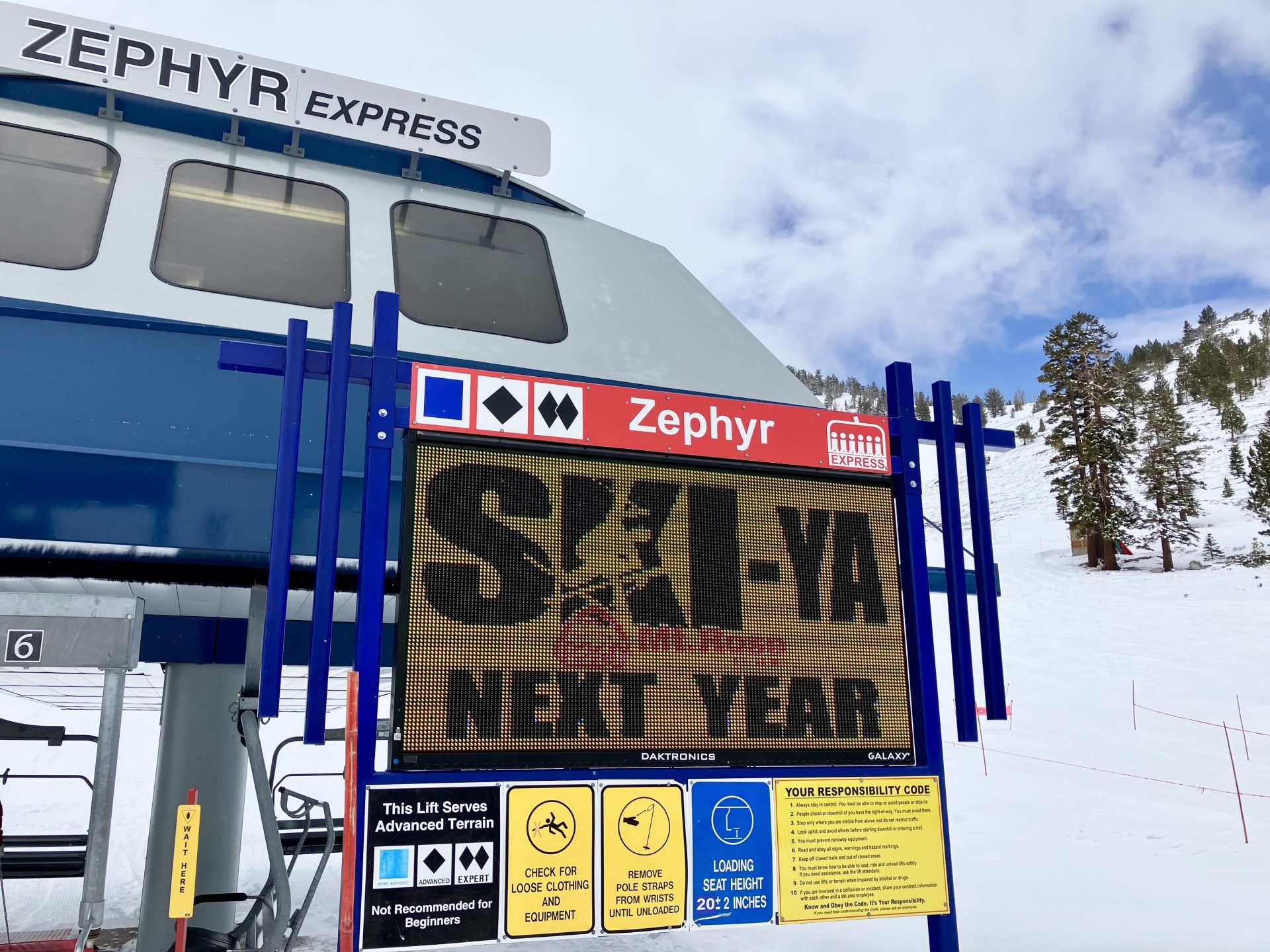 Closing Day at Mt Rose, April 2025. PC: Claire Weiss