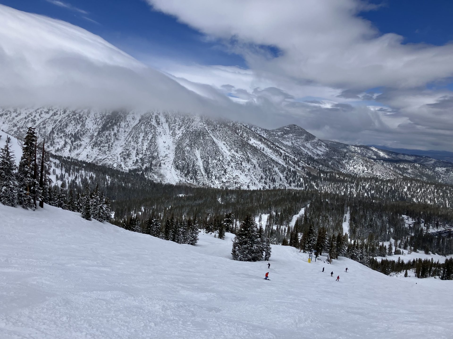 Powder day at Mt Rose, April 2025. PC: Claire Weiss