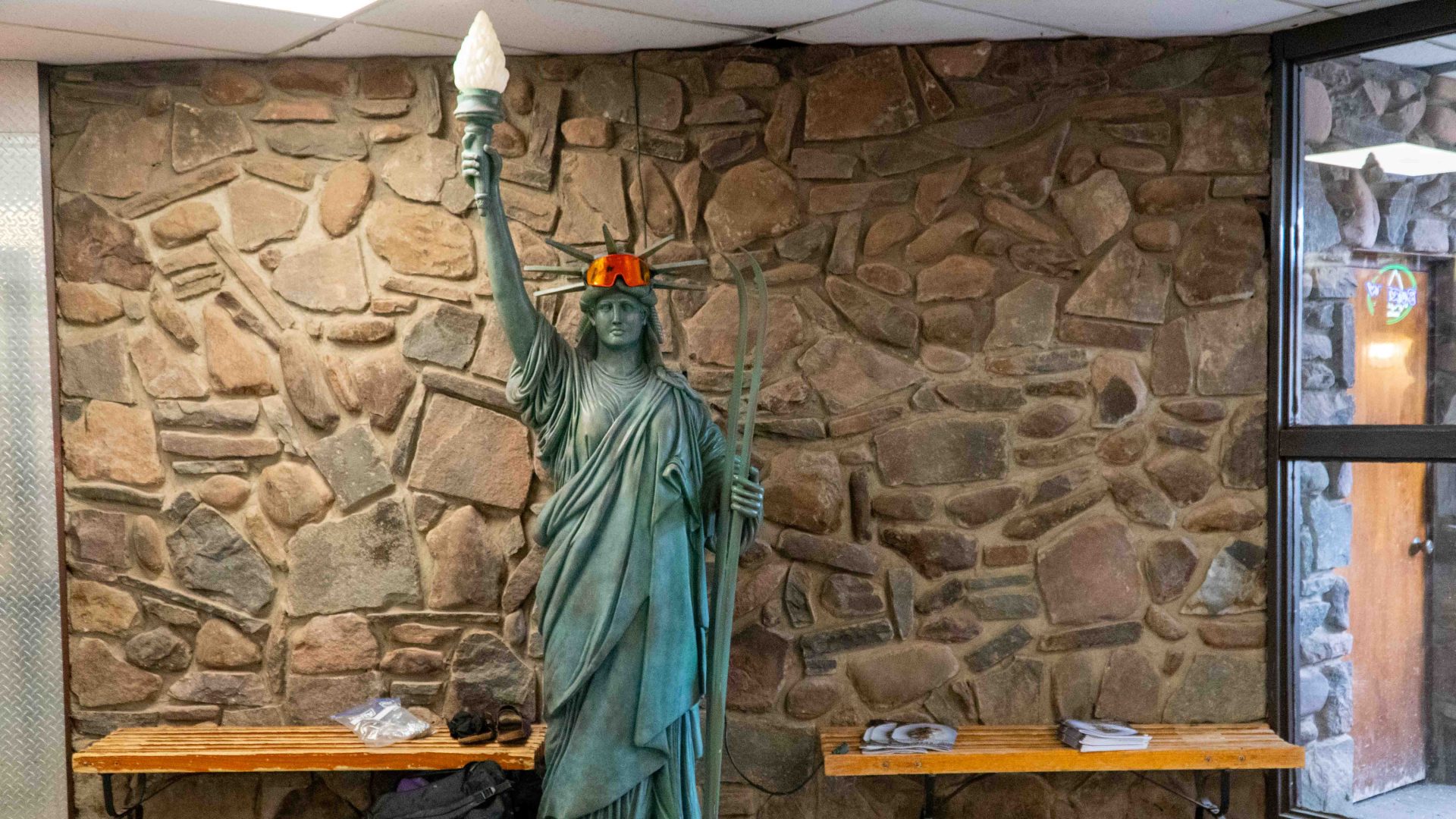 Hunter Mountain Statue of Liberty