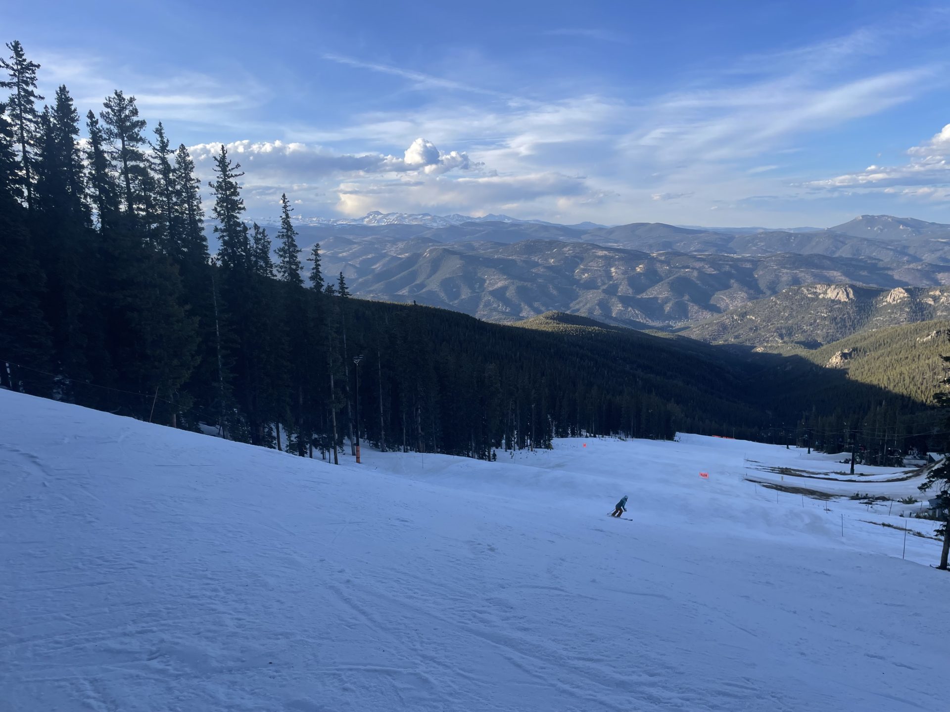 Looking off into Colorado's Rocky Mountains. Photo Credit: SnowBrains