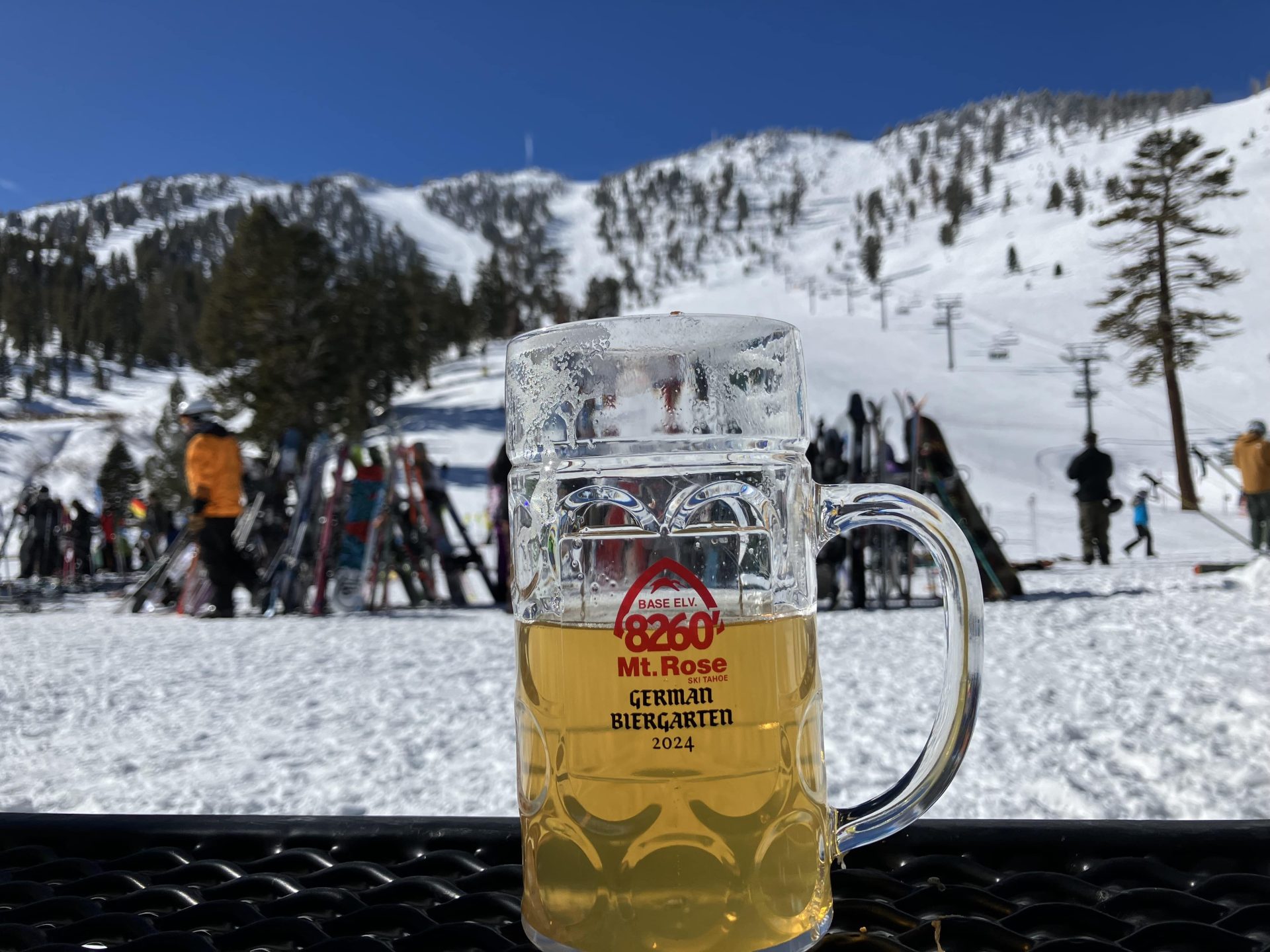 Beer Garden, Mt Rose. PC: Claire Weiss