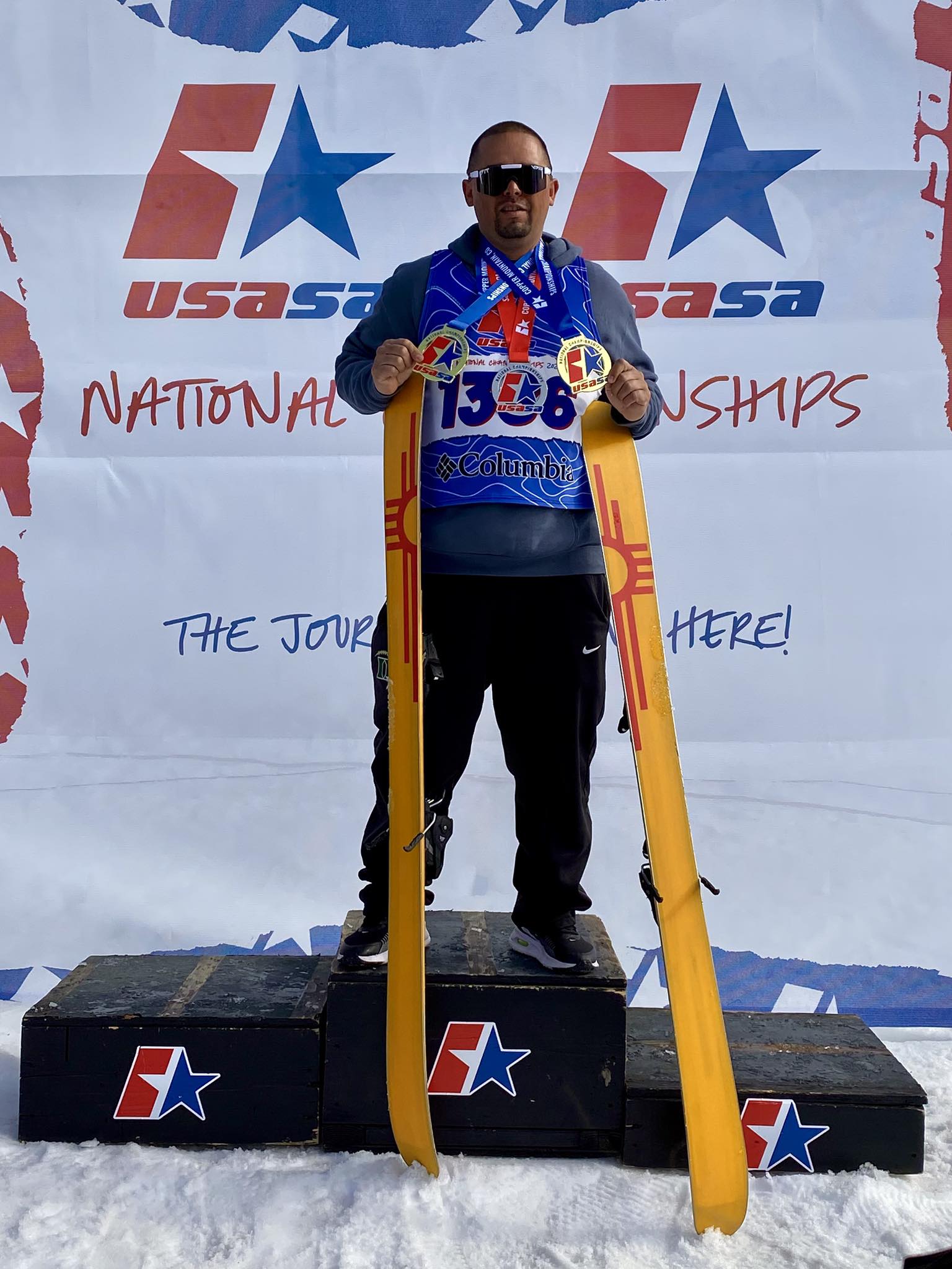 Edward Herrera national freeski champ 