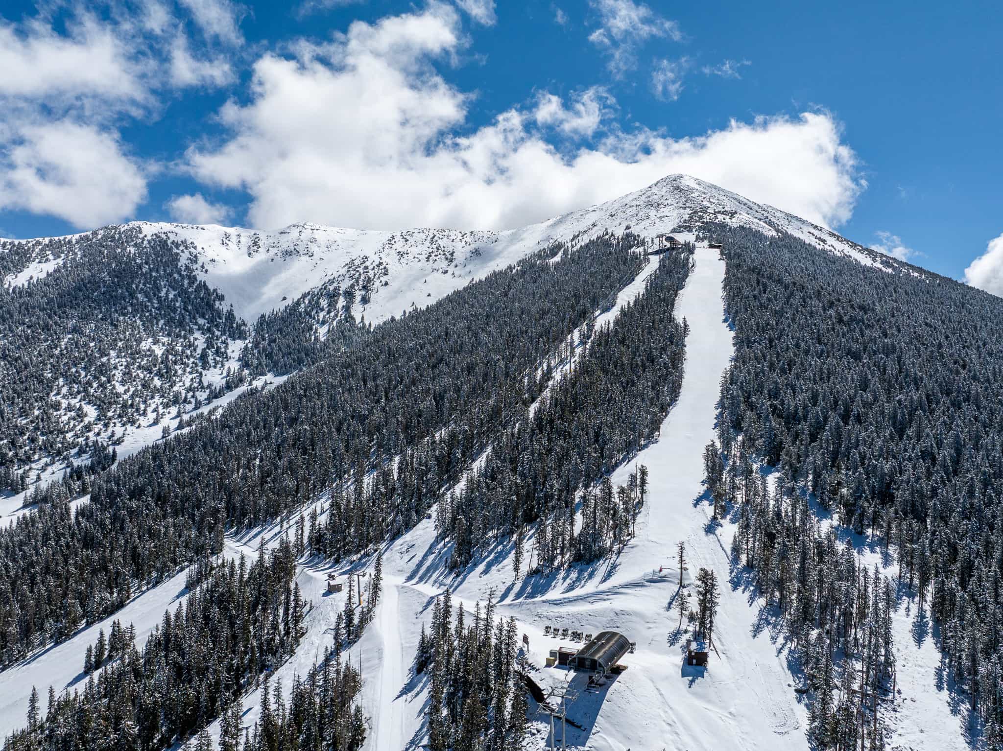 Mayuary?! Arizona Snowbowl on Thursday, May 8, following seven inches of fresh snow. | Photo: Arizona Snowbowl